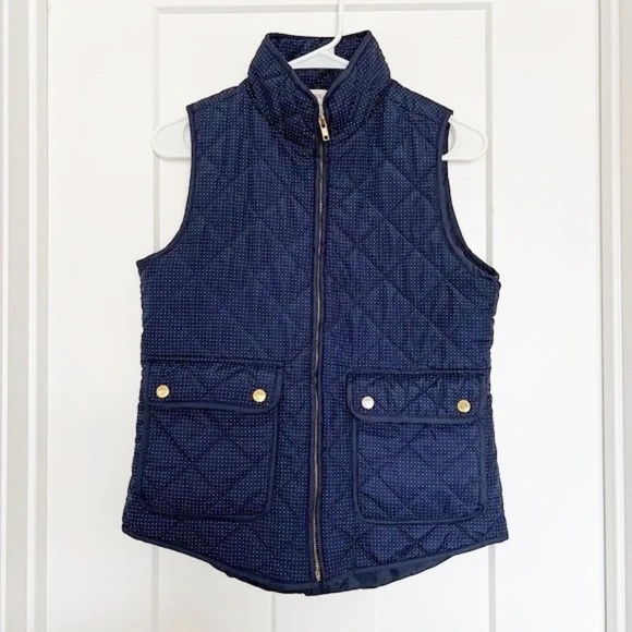 Cambridge Dry Goods Jackets & Blazers - Polkadot Puffer Vest